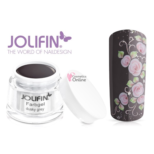 Gel UV Jolifin color Dusky Grey 5 ml